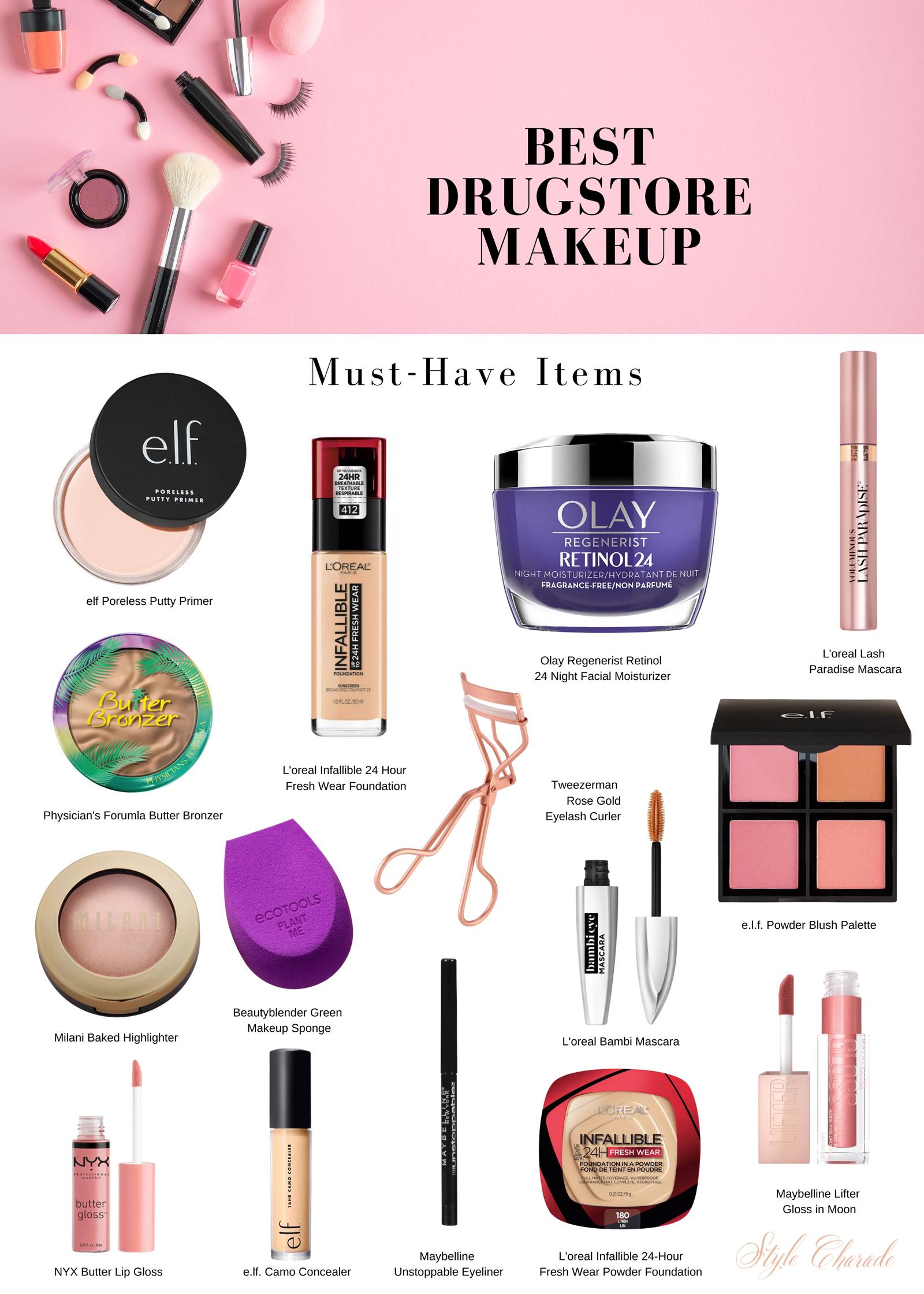 best drugstore makeup products