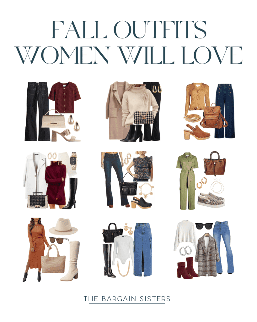 woman wearing stylish accessories for a fall outfit
