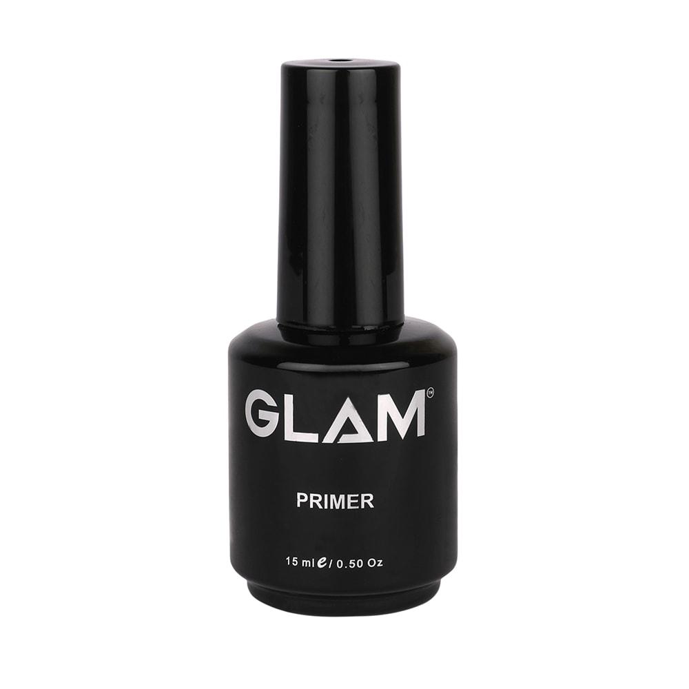 Close-up of different types of nail primers