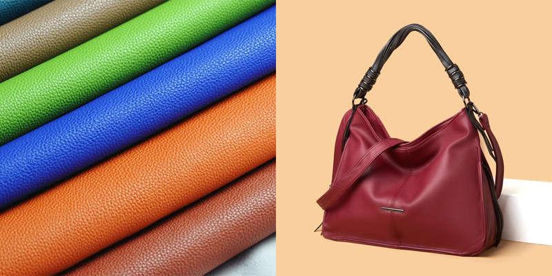 different types of designer bags made of various materials