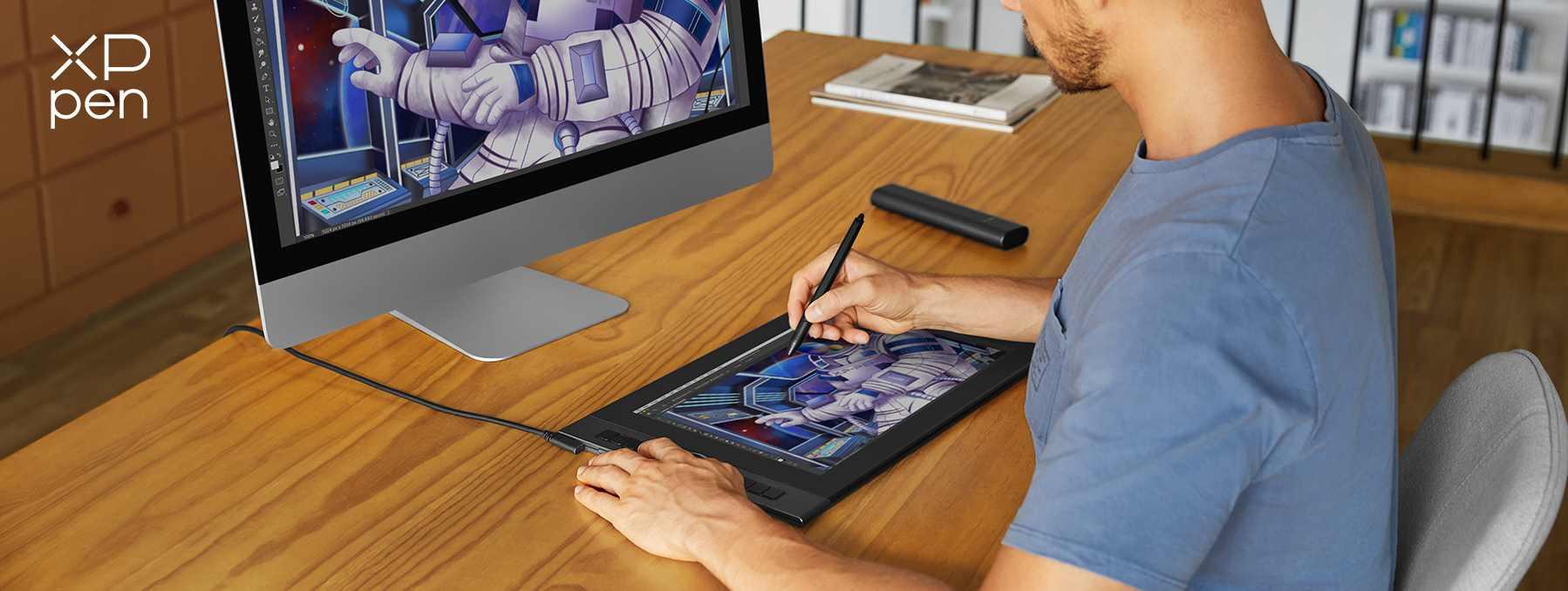 person using a tablet to take notes